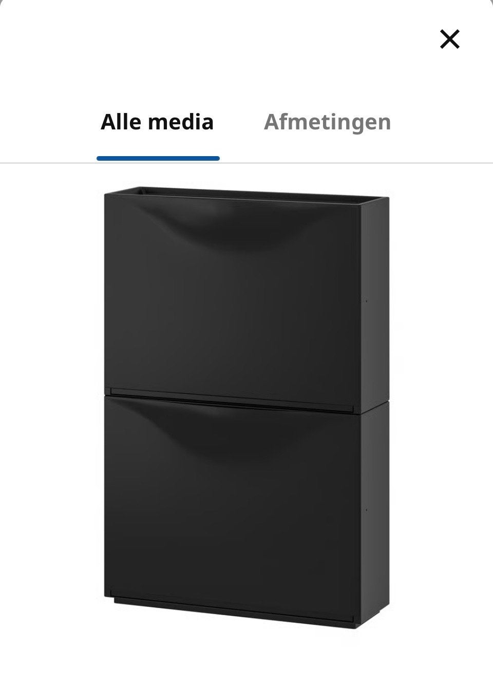 IKEA TRONES schoenenkast/opberger - Gebruikt, goede staat, Ophalen, Gebruikt