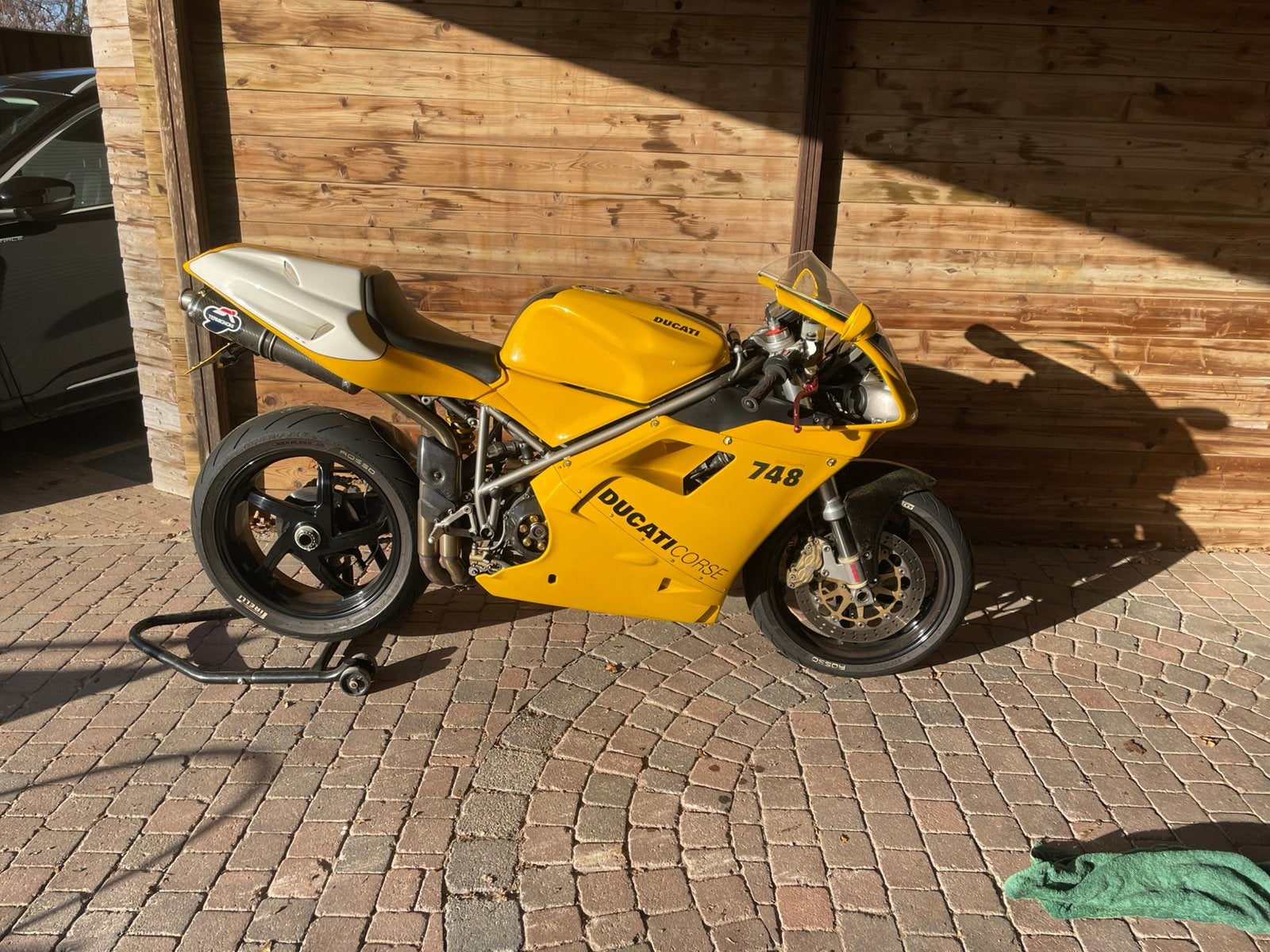 Ducati 748, 2 cilinders, Gebruikt, Super Sport, Particulier