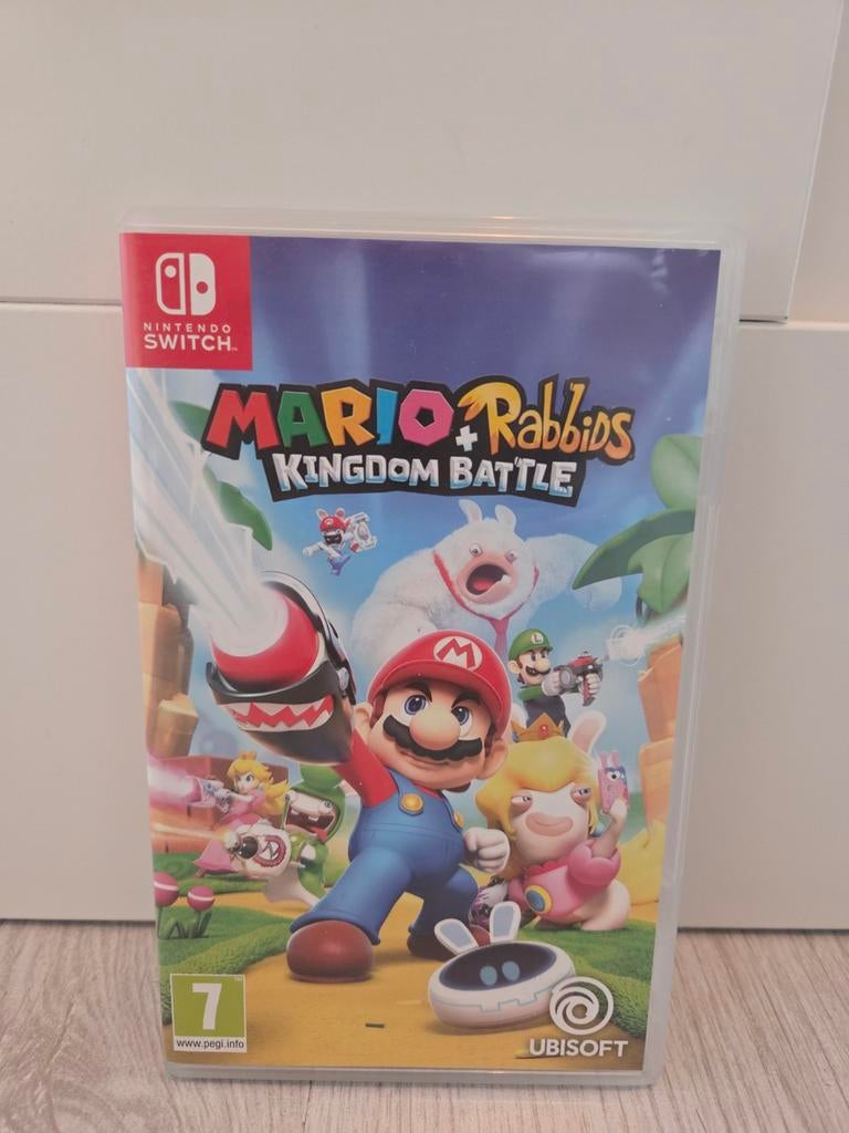 Mario + Rabbids Kingdom Battle - Nintendo Switch, Spelcomputers en Games, 1 speler, Ophalen of Verzenden, Zo goed als nieuw, Strategie en Constructie