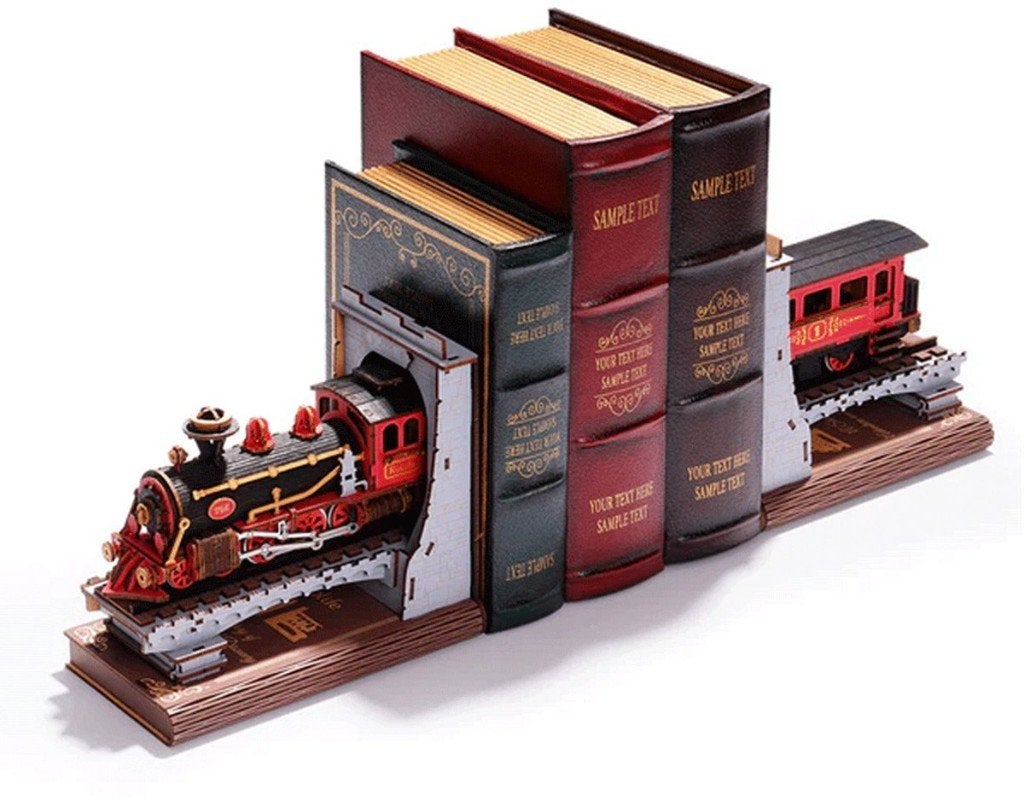 Boekensteun Bouwpakket "Century Train", Hobby en Vrije tijd, Verzenden, Nieuw, Groter dan 1:32