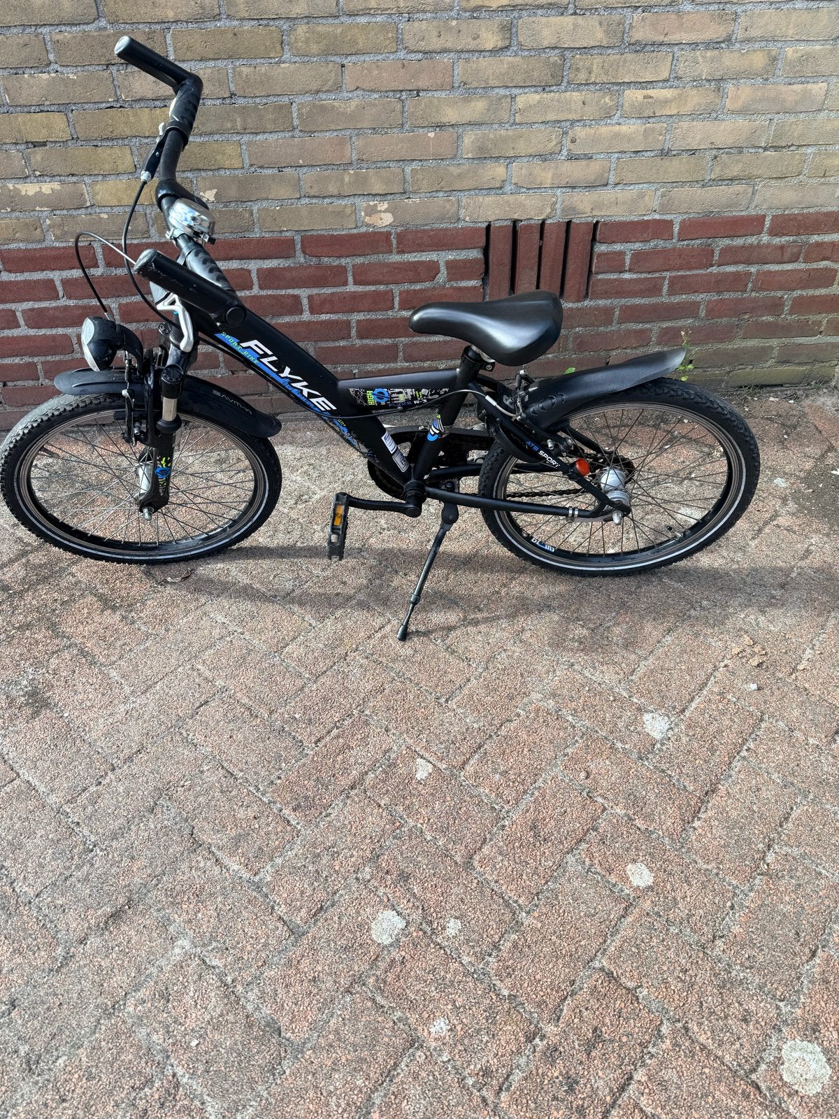 Flyke kinderfiets -, Gebruikt, Velgrem, Versnellingen, Minder dan 49 cm