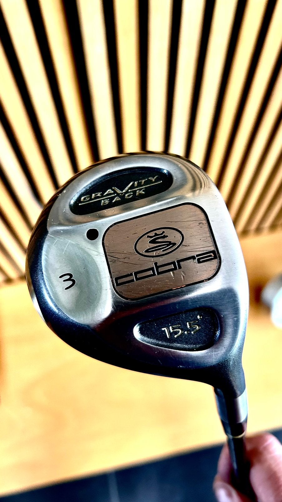 King Cobra golf 3-wood 15.5 Gravity Back (OPHAAL), Ophalen, Gebruikt, Club