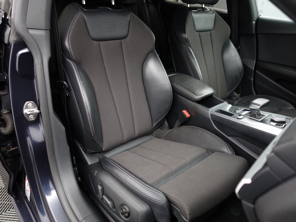 Audi A5 Sportback 2.0 TFSI S Line Black Optic Aut- Memory Se, Auto's, Audi, Gebruikt, 4 cilinders, Blauw, Automatische klimaatregeling