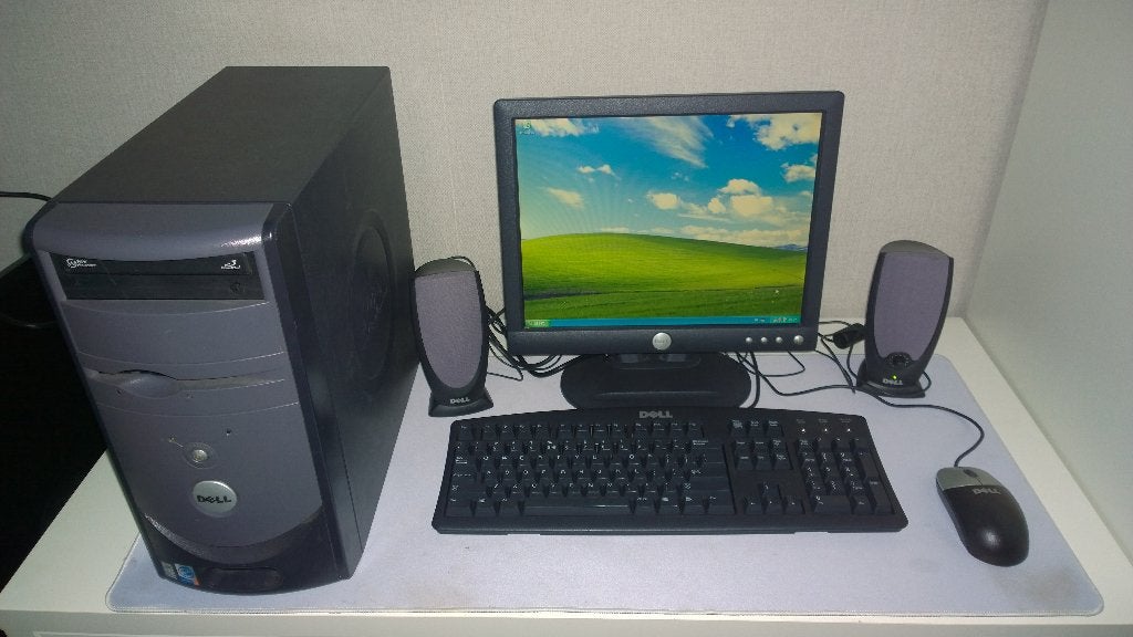 Complete Retro PC Set: Dell Dimension 3000 (2004), Pentium 4, Computers en Software, Ophalen, Dell