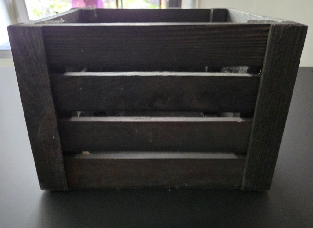 HOUTEN KISTJE, Ophalen of Verzenden, Zo goed als nieuw, Minder dan 50 cm, Minder dan 50 cm