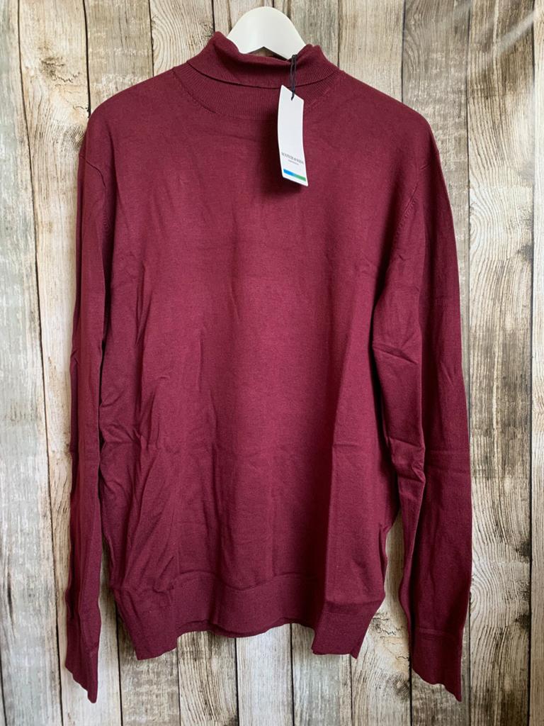 Scotch & Soda super gave rode koltrui (Maat XXL) NIEUW!!, Kleding | Heren, Verzenden, Nieuw, Overige maten, Rood