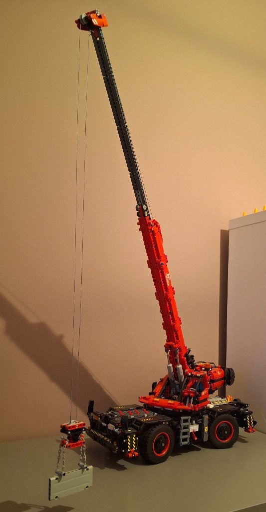 Lego Technic Kraan en Takelwagen Set, Hobby en Vrije tijd, Modelbouw | Auto's en Voertuigen, Zo goed als nieuw, Ophalen, Overige merken