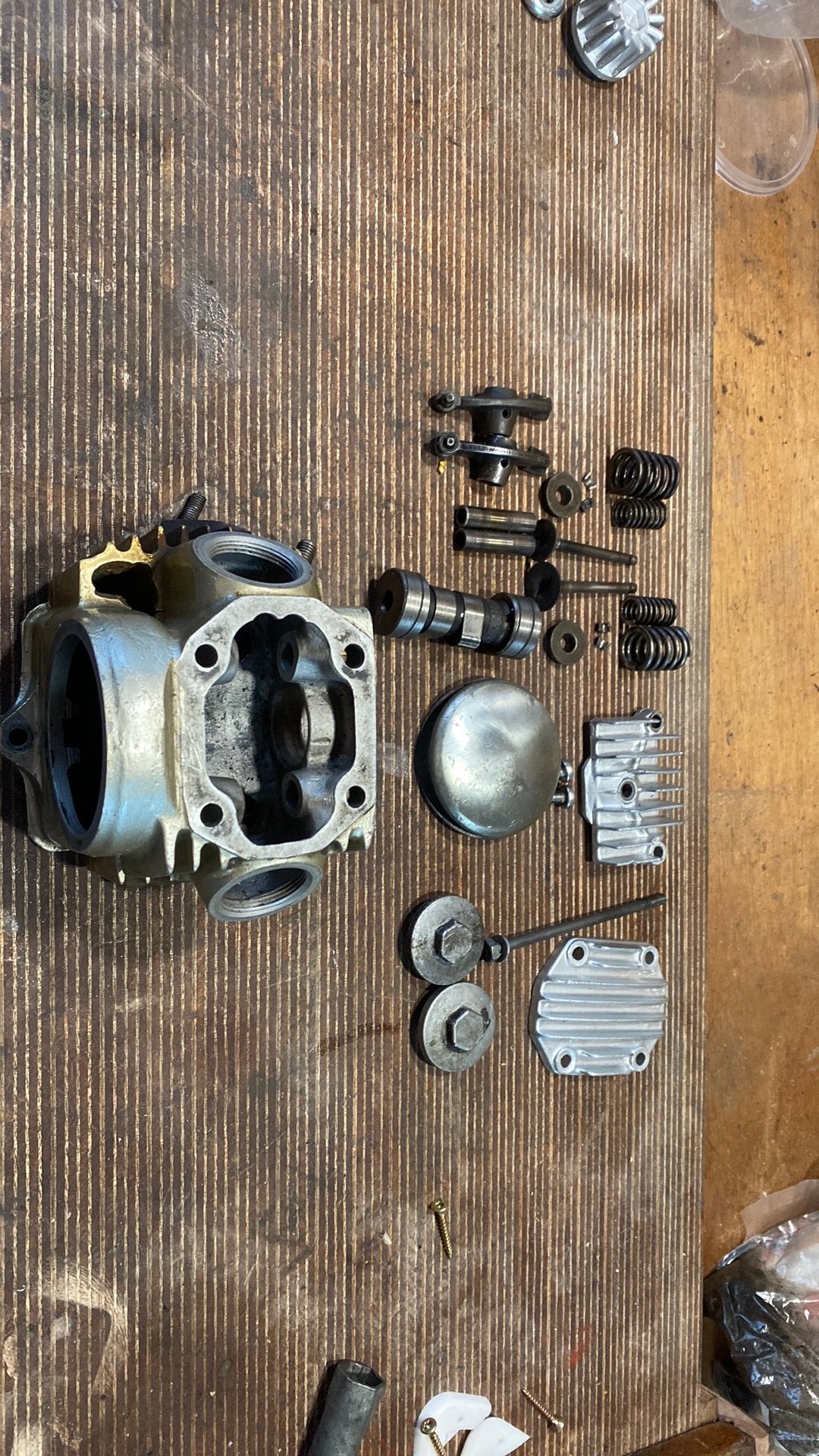 Honda SS50 snelle cilinderkop 20mm inlaat. Compleet, Ophalen of Verzenden, Zo goed als nieuw, Cilinder