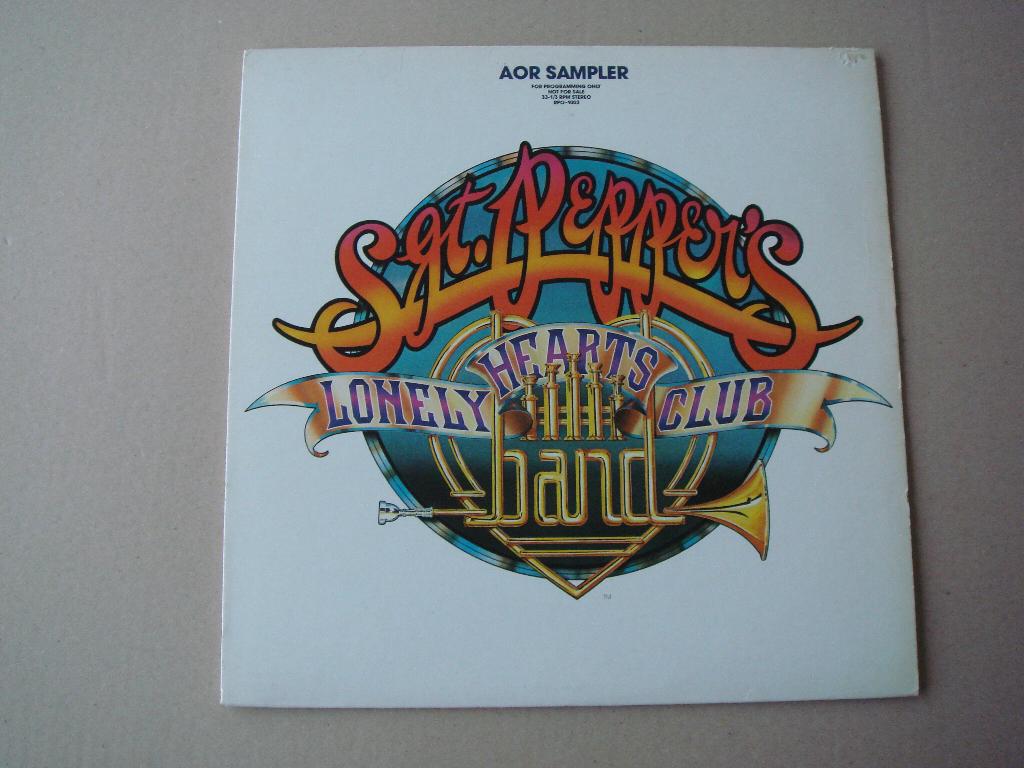 Sgt. Peppers Lonely Hearts Club Band AOR Sampler LP Beatles, Gebruikt, Ophalen of Verzenden, 1970 - 1979, 12 inch