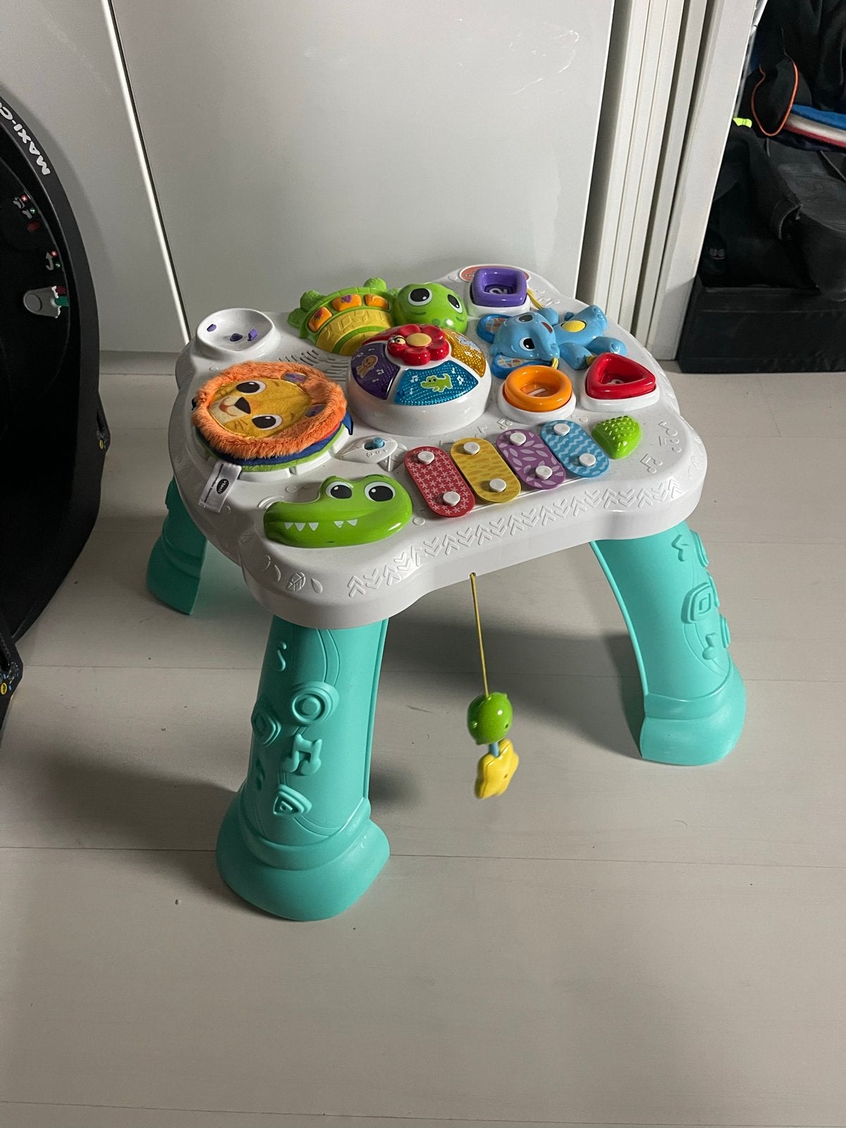 Baby v tech dierenvriendjes speeltafel met licht en geluid, Ophalen, Gebruikt, Overige typen, Met licht