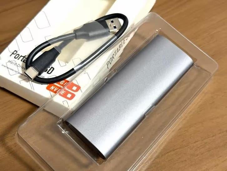 10GB/s M.2 NVMe naar USB behuizing in aluminium constructie, Intern, Nieuw, Ophalen of Verzenden, USB