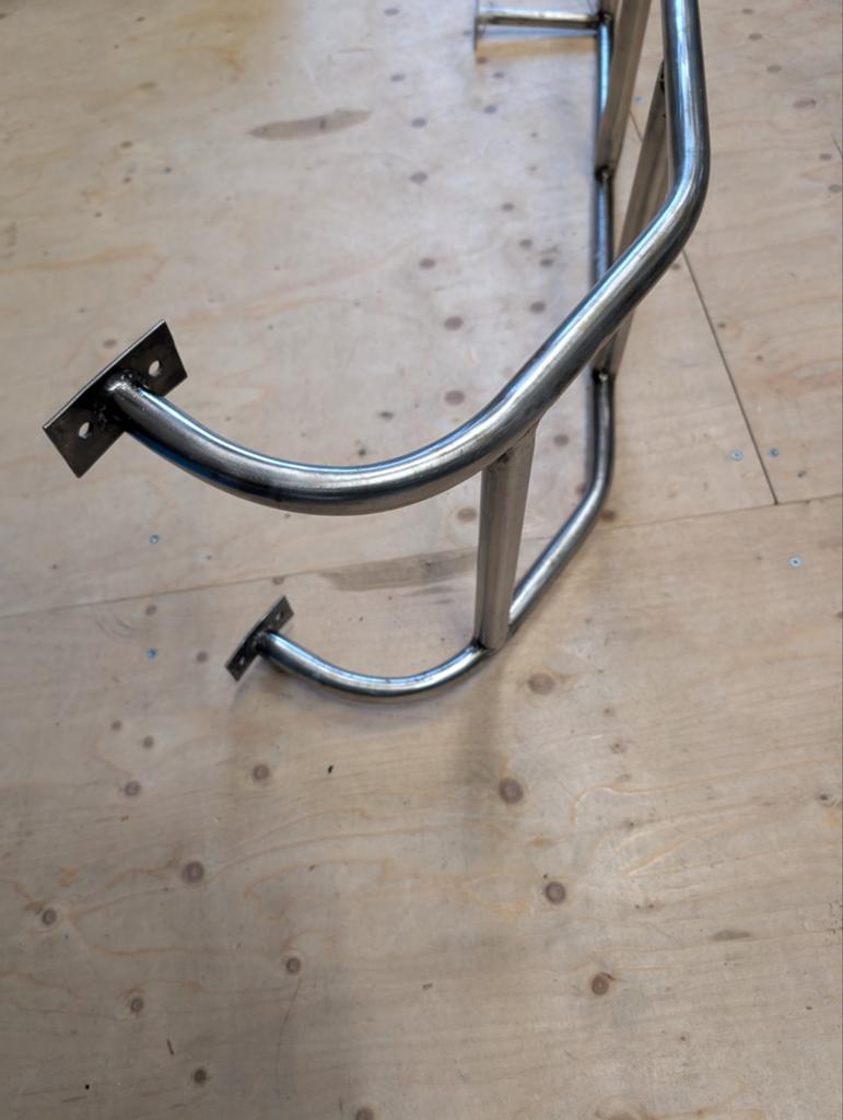 RVS Trap / Ladder voor Campers en Bussen - Zo goed als nieuw, Ophalen, Zo goed als nieuw