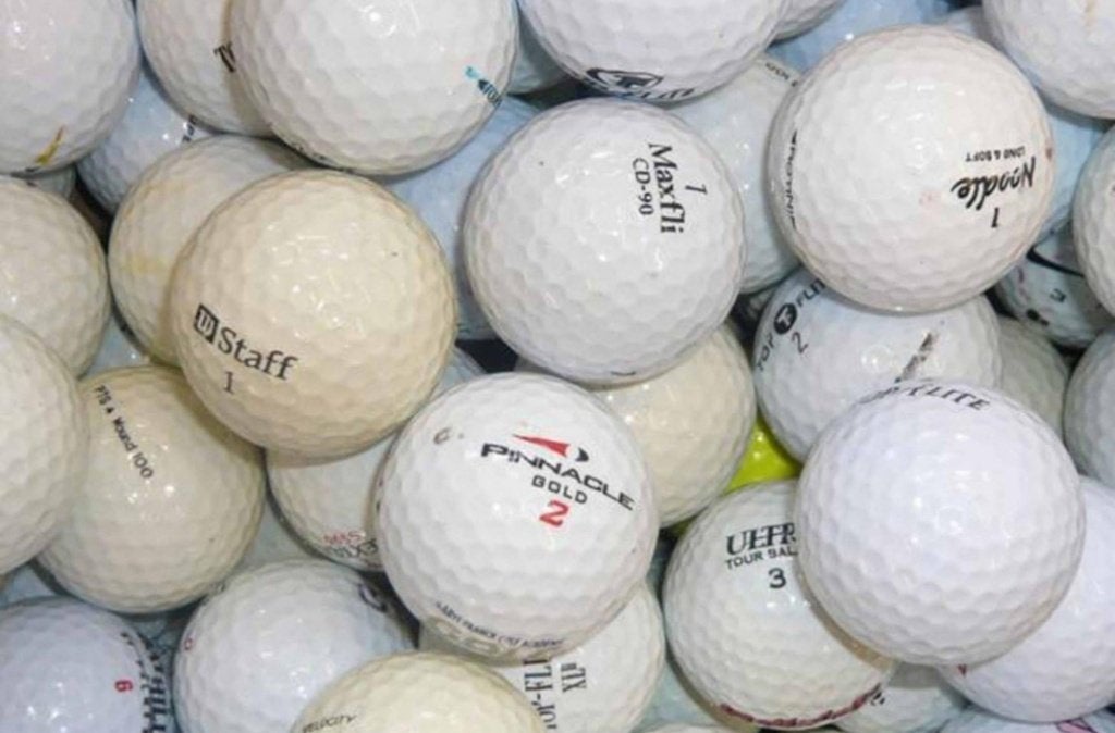 Golfballen € 0,25, Ophalen, Gebruikt, Bal(len), Overige merken