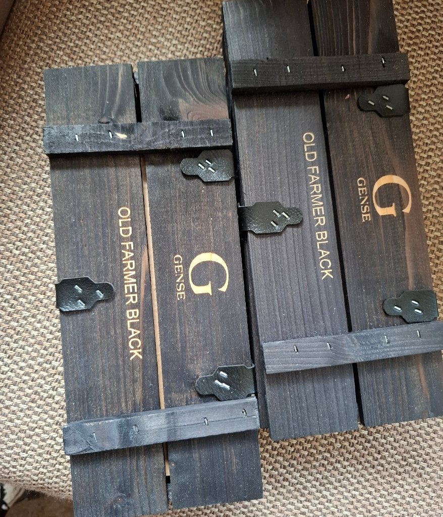 Gense Old Farmer Black Bestekset - 4-delig, Bestekset, Nieuw, Ophalen of Verzenden, Rvs of Chroom