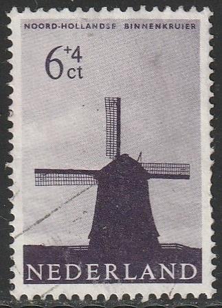 Nederland 1963 787 Zomer 6c Binnenkruier, Gest, Postzegels en Munten, Postzegels | Nederland, Ophalen of Verzenden, Na 1940, Gestempeld