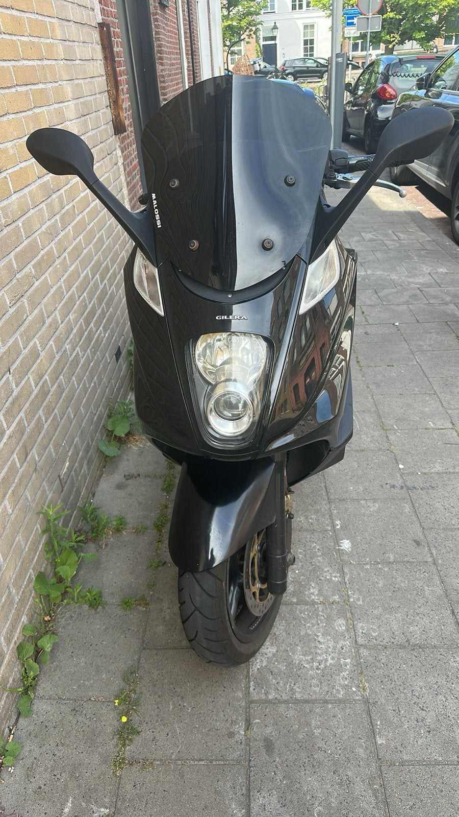 Gilera GP800 motorscooter - Zwart, Goede staat, Ophalen, Gebruikt, Overige typen, Overige merken