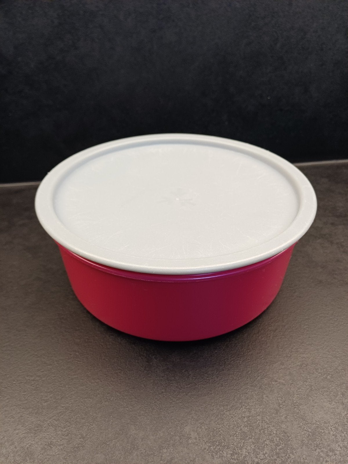 Tupperware koektrommel, Gebruikt, Schaal, Ophalen of Verzenden, Met deksel