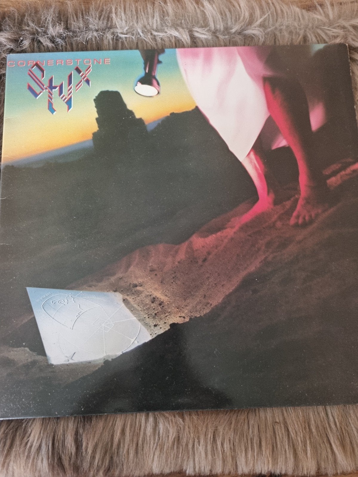 Styx - Cornerstone LP (1979) - Classic Rock Vinyl, Cd's en Dvd's, LP, Gebruikt, Ophalen of Verzenden, Classic Rock