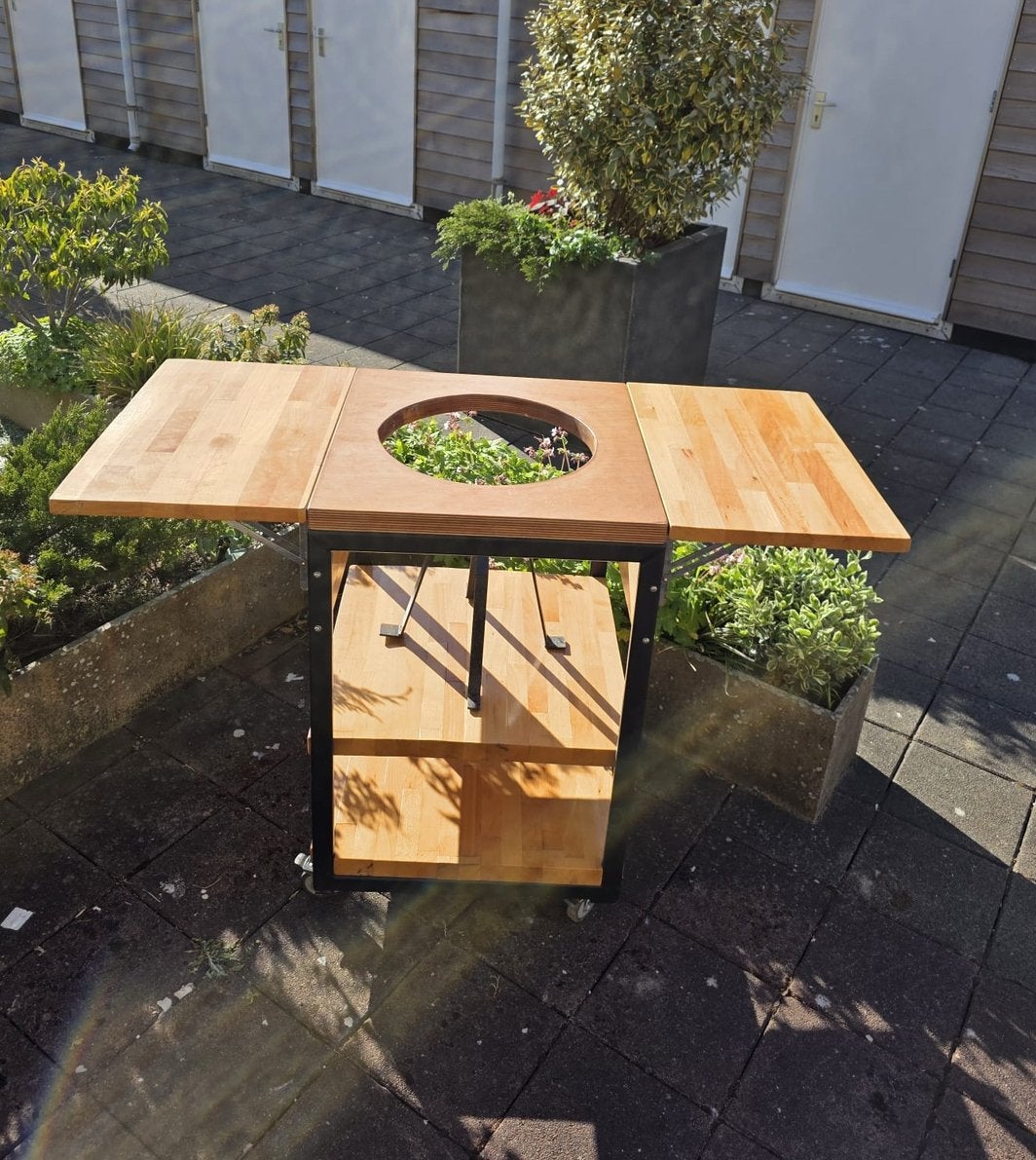 Verrijdbaar BBQ onderstel voor Kamado Small, Ophalen, Gebruikt