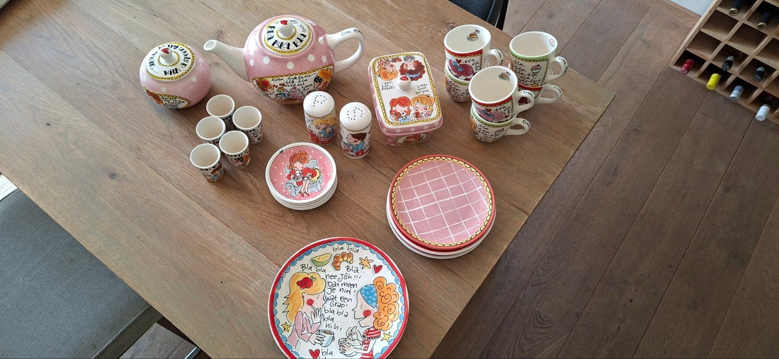 Blond Amsterdam Servies - Compleet Theeservies en meer, Ophalen of Verzenden, Zo goed als nieuw, Aardewerk
