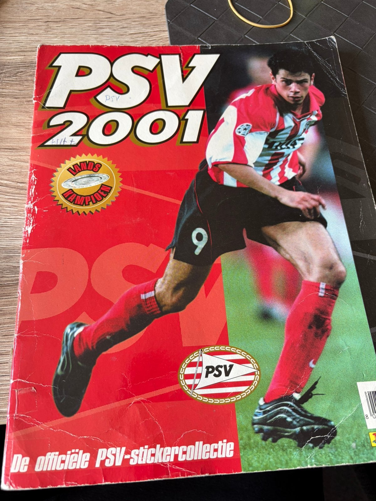 Panini psv 2001 kampioen sticker album, Ophalen of Verzenden, Zo goed als nieuw, PSV, Poster, Plaatje of Sticker