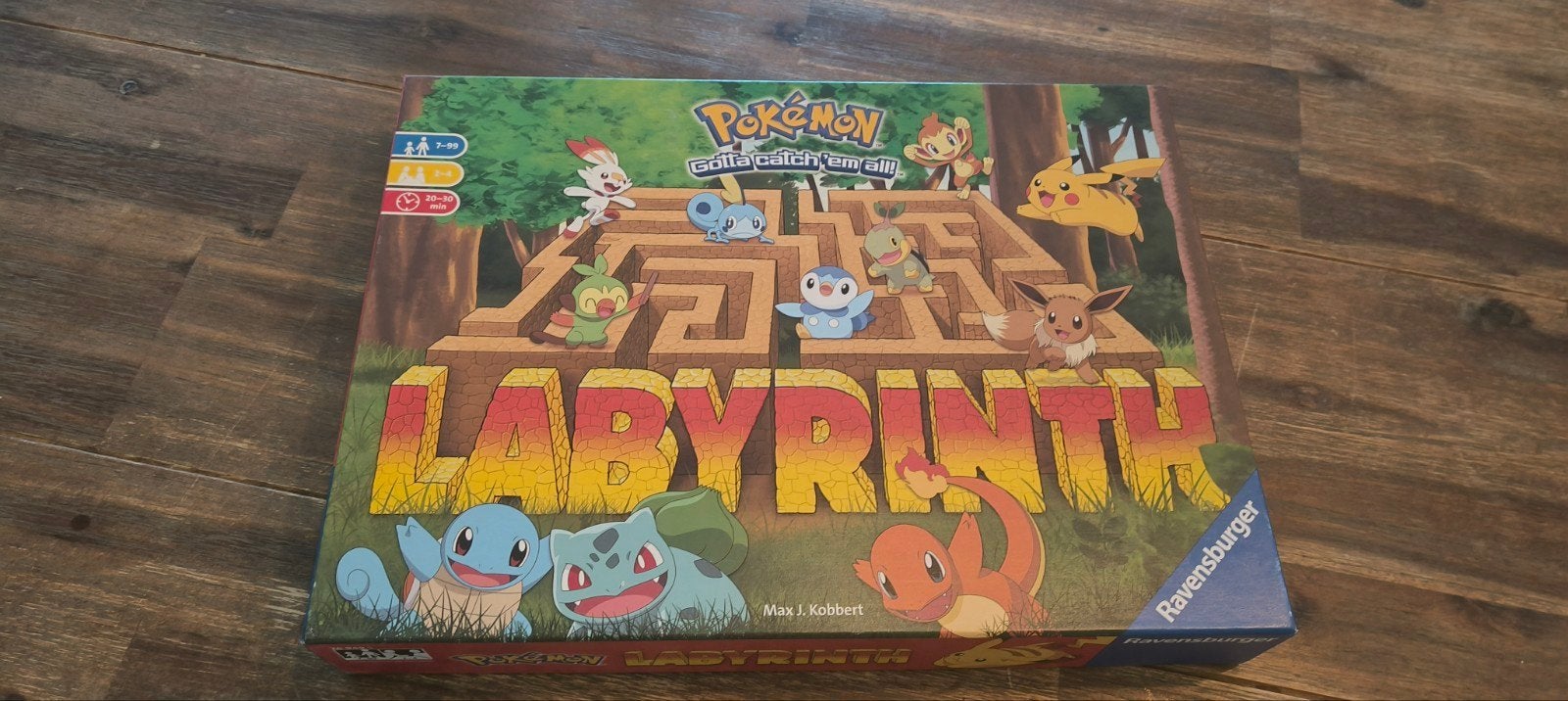 Pokémon Labyrinth bordspel - Zo goed als nieuw, Ophalen of Verzenden, Zo goed als nieuw, Ravensburger