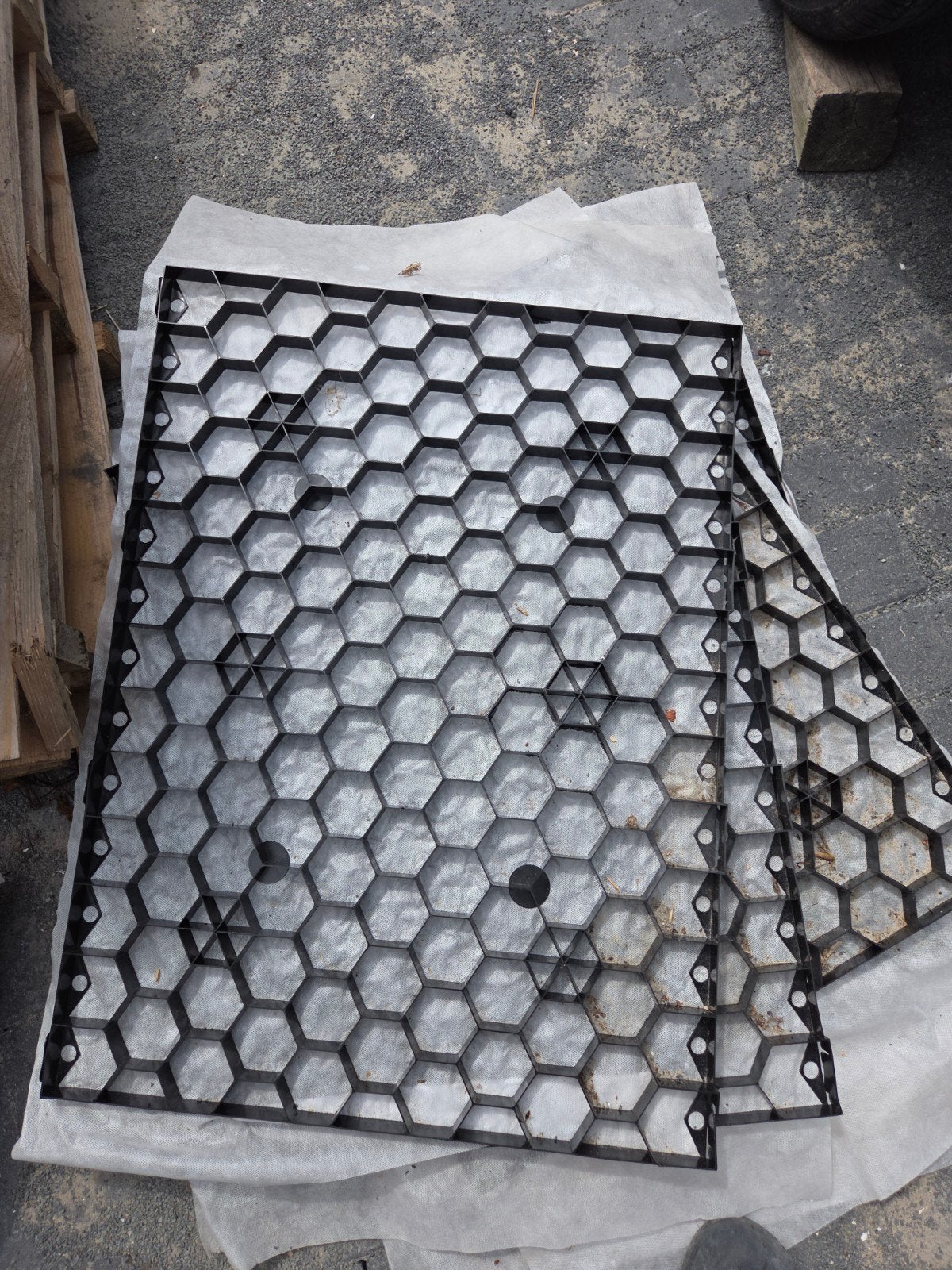 8x Nieuwe Grindmatten voor Stabilisatie van Grindpaden, Tuin en Terras, Ophalen