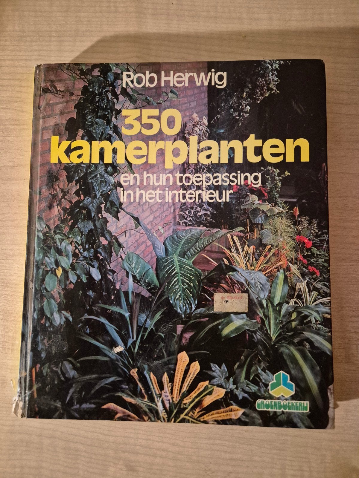 Vintage kamerplantenboek - 350 kamerplanten (Rob Herwig), Boeken, Ophalen of Verzenden, Gelezen