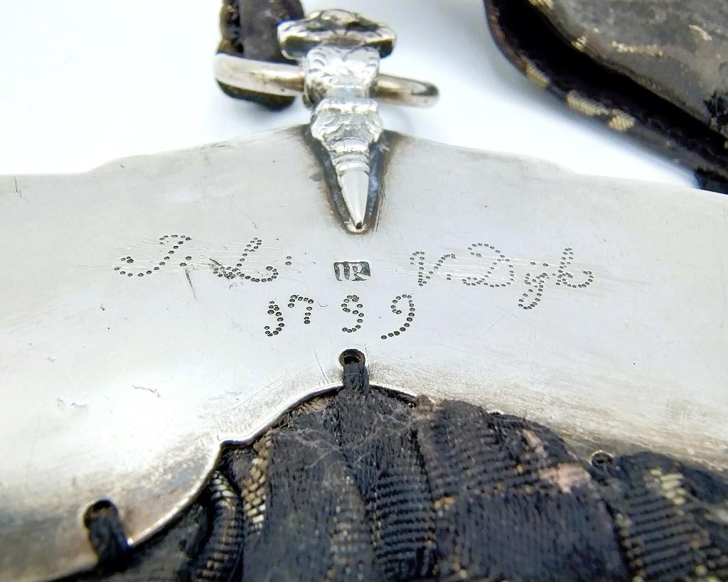 Grote zilveren tasbeugel, Jan Rienstra, Sneek, 1799, Verzenden, Zilver