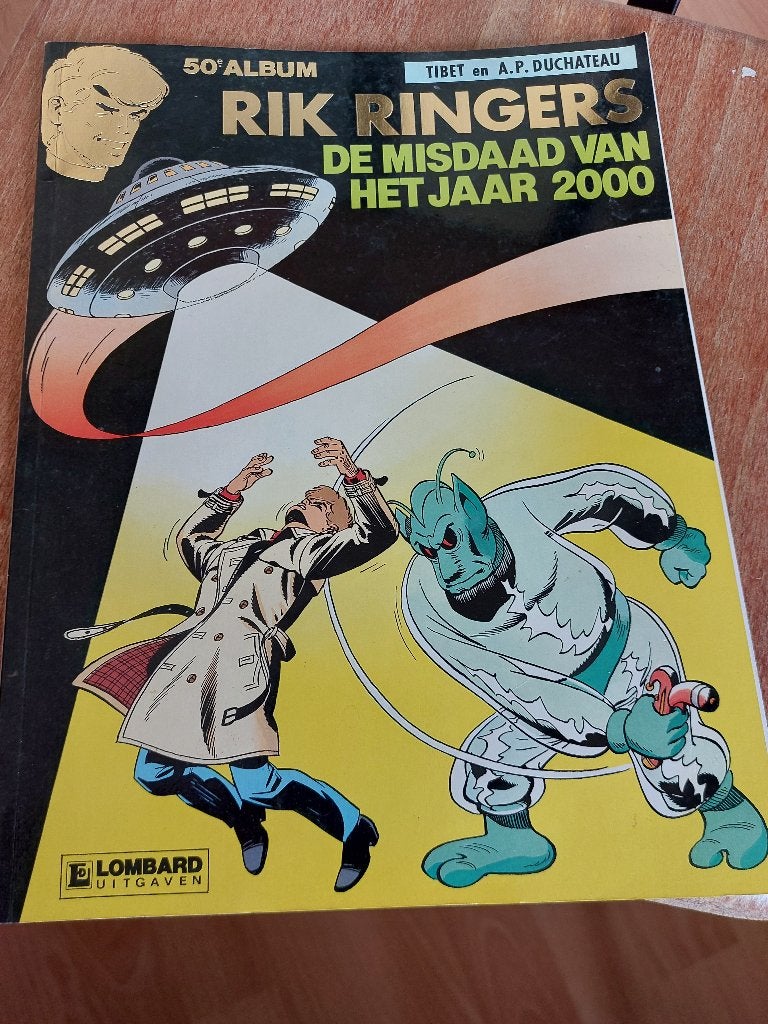 Rik Ringers, de misdaad van het jaar 2000, 50e album, Eén stripboek, Ophalen of Verzenden