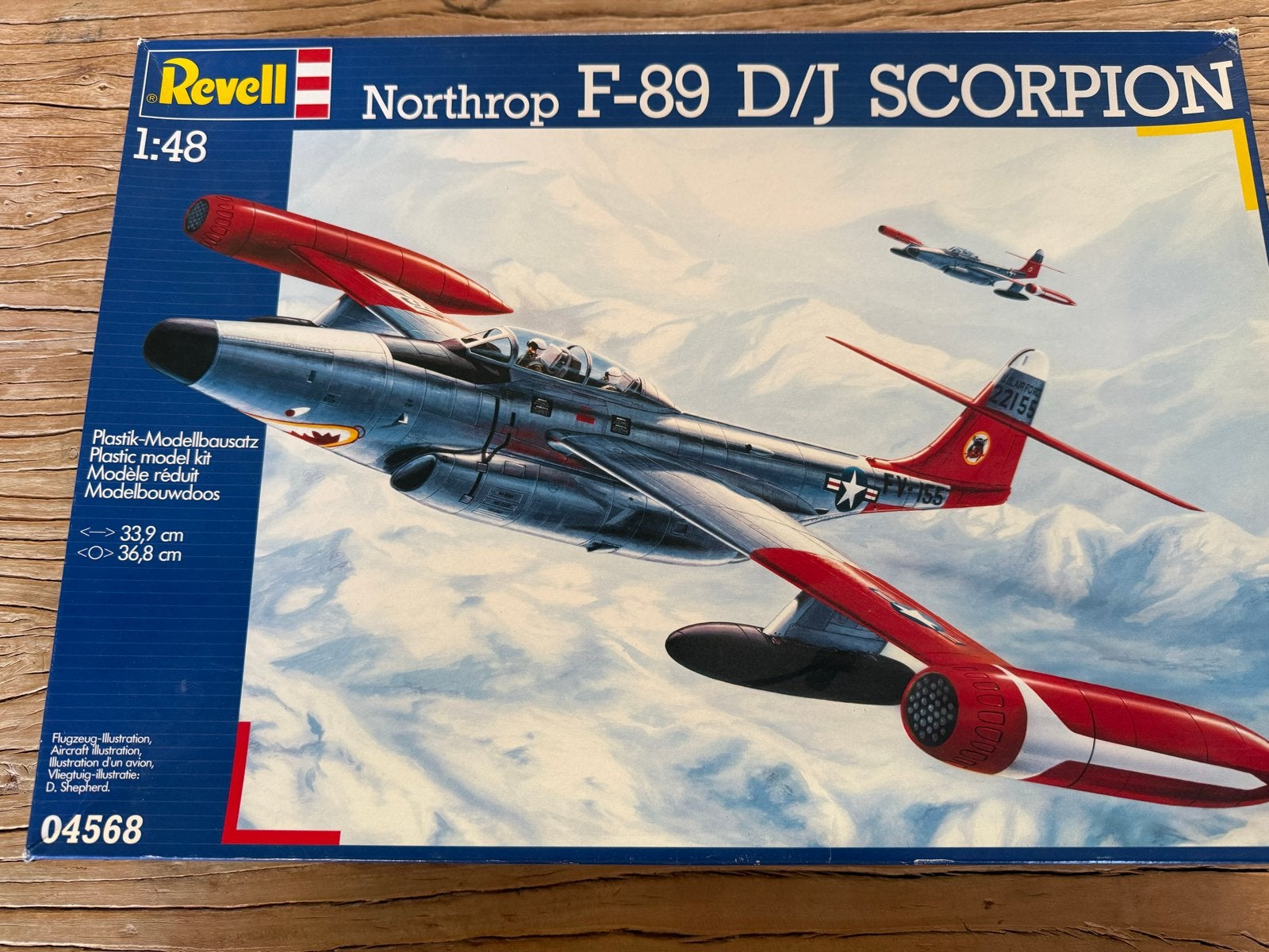 Revell Northrop F-89 D/J Scorpion 1:48 Modelbouw Vliegtuig, Revell, Nieuw, Ophalen of Verzenden, Groter dan 1:72