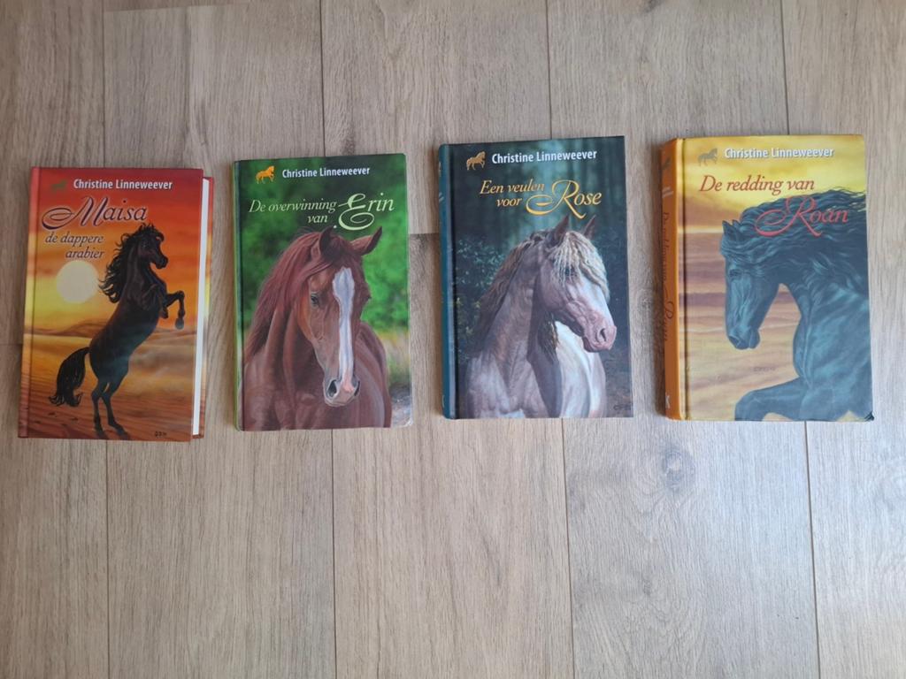 4 paardenboeken van Christine Linneweever, Boeken, Ophalen, Gelezen, Christine Linneweever, Fictie
