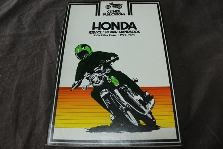 Honda CB350 CB500  550 fours 1972-1974 werkplaatsboek manual, Ophalen of Verzenden, Honda