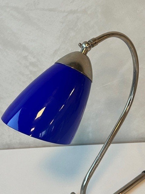Italiaanse tafellamp Murano glas design lamp retro modern, Ophalen, Gebruikt, ., Vintage