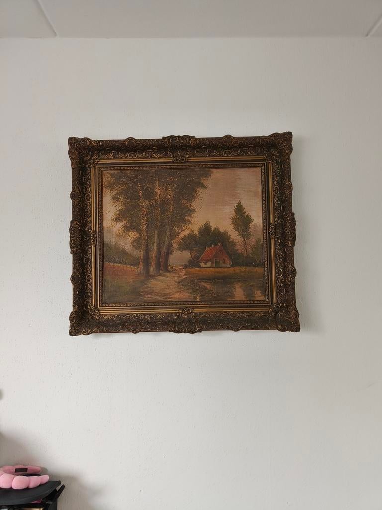 Oud schilderij, Ophalen