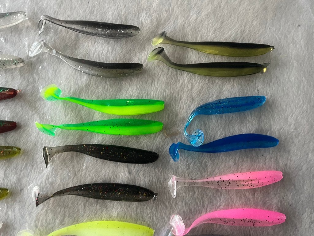 adv 127 / NIEUW mixset 40 dropshot shads, Ophalen of Verzenden, Nieuw, Overige typen