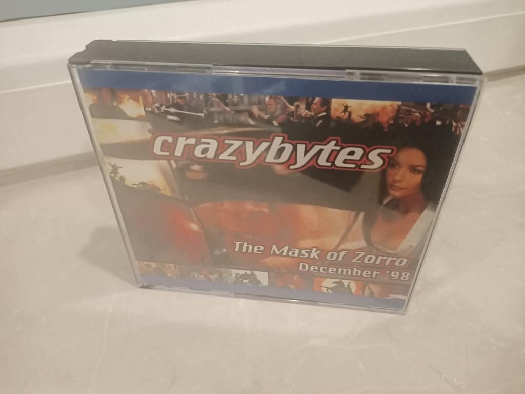 Crazy Bytes: The Mask of Zorro (December '98) - 4 CD's, 1 speler, Ophalen of Verzenden, Racen en Vliegen, Vanaf 3 jaar