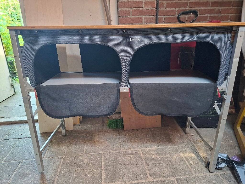 Kampeerkeuken Campooz, Ophalen, Gebruikt, Campingkast