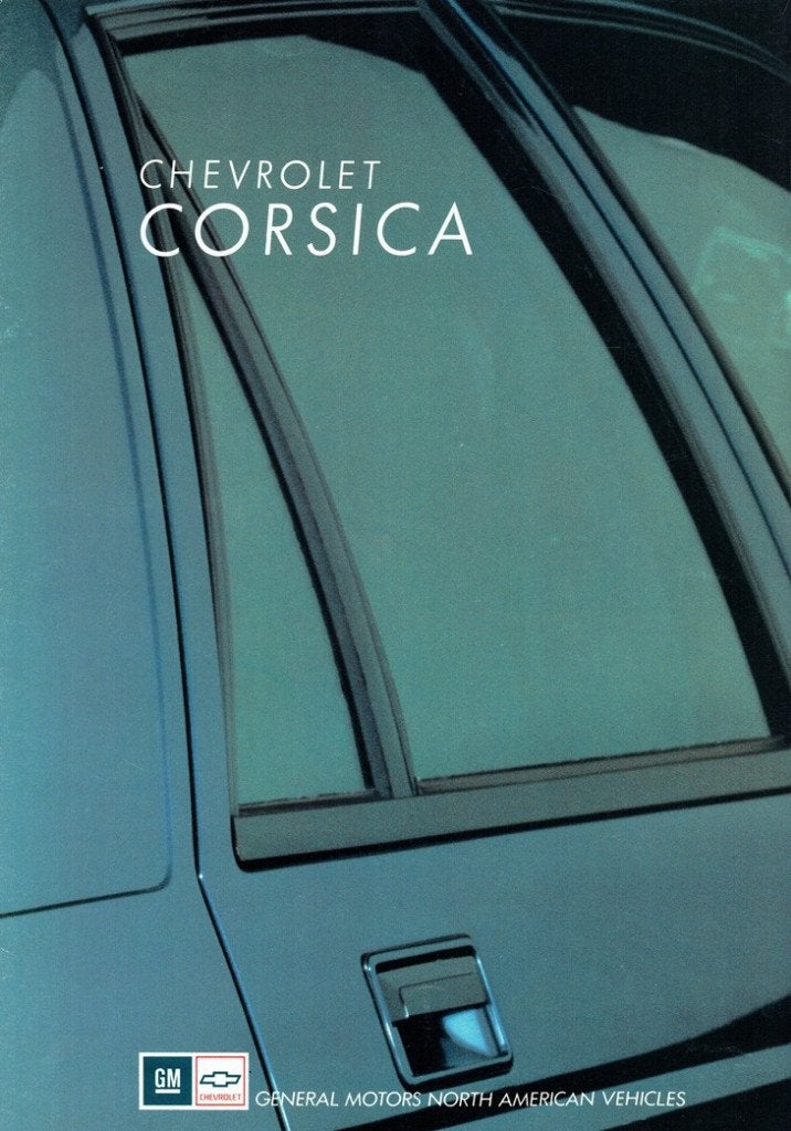 Folder Chevrolet Corsica (1991), Verzenden, Gelezen, Chevrolet