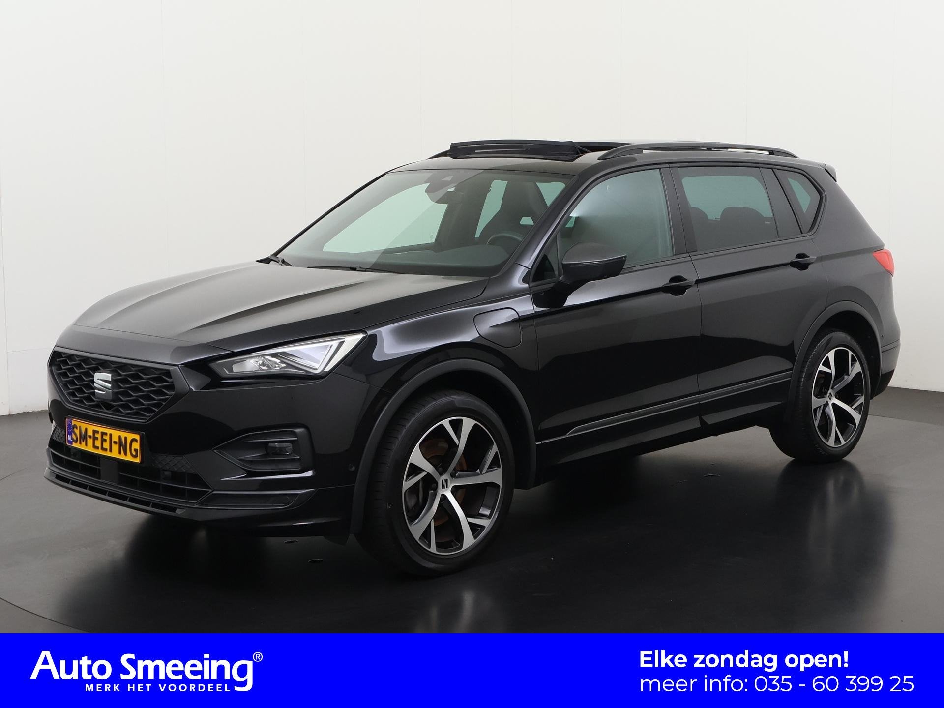 SEAT Tarraco 1.4 TSI e-Hybrid PHEV FR | Panoramadak | Trekha, Auto's, 4 cilinders, Alcantara, Zwart, Plug-in hybride