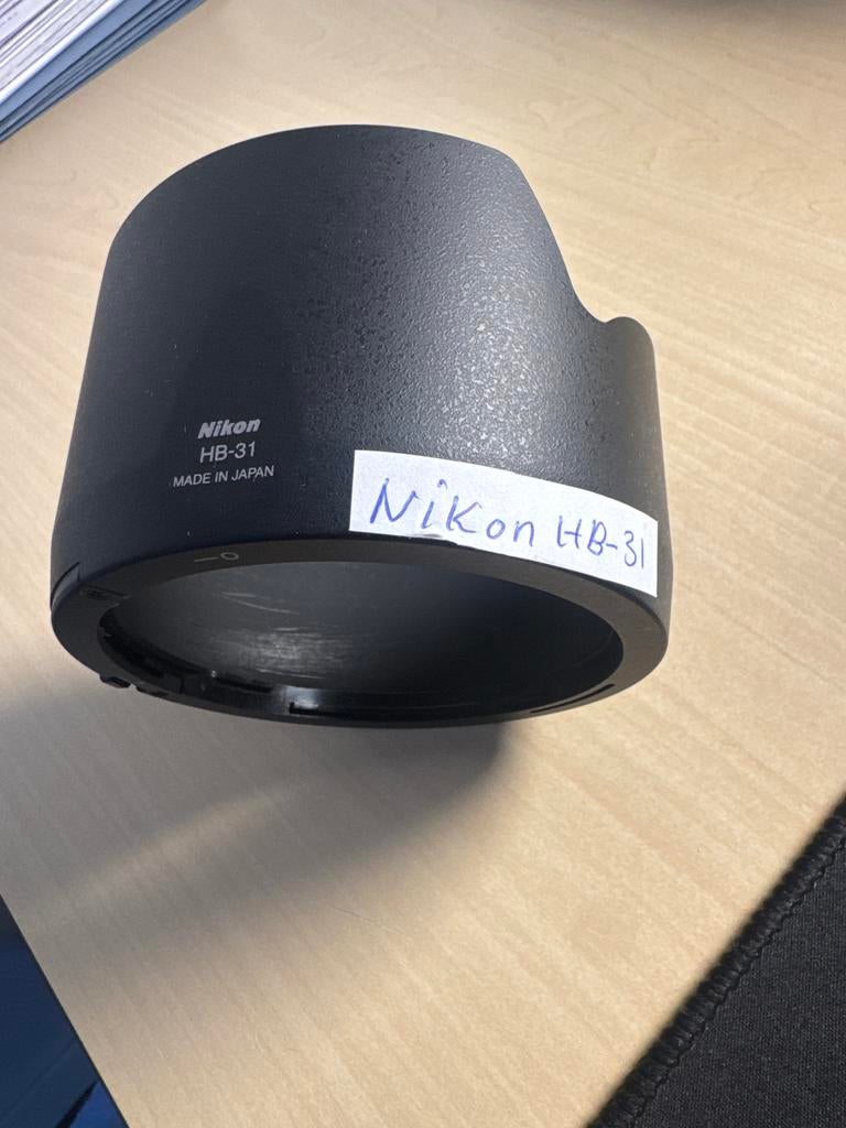 Nikon HB-31 Zonnekap voor Nikon lenzen, Ophalen of Verzenden, Zo goed als nieuw, 70 tot 80 mm