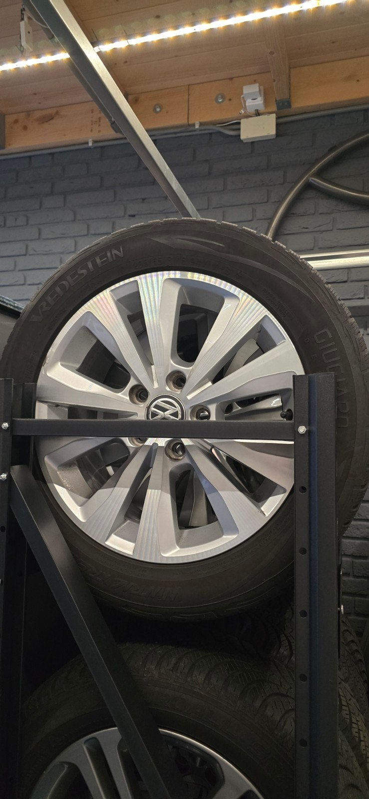 VW Golf winterset 5x112 met prima Vredestein winterbanden, Gebruikt, 16 inch, Banden en Velgen, Personenwagen