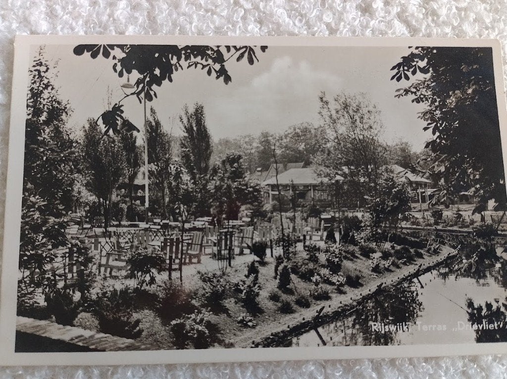 Rijswijk, Drievliet, ansichtkaart, Verzamelen, Ophalen of Verzenden, 1920 tot 1940, Ongelopen, Zuid-Holland