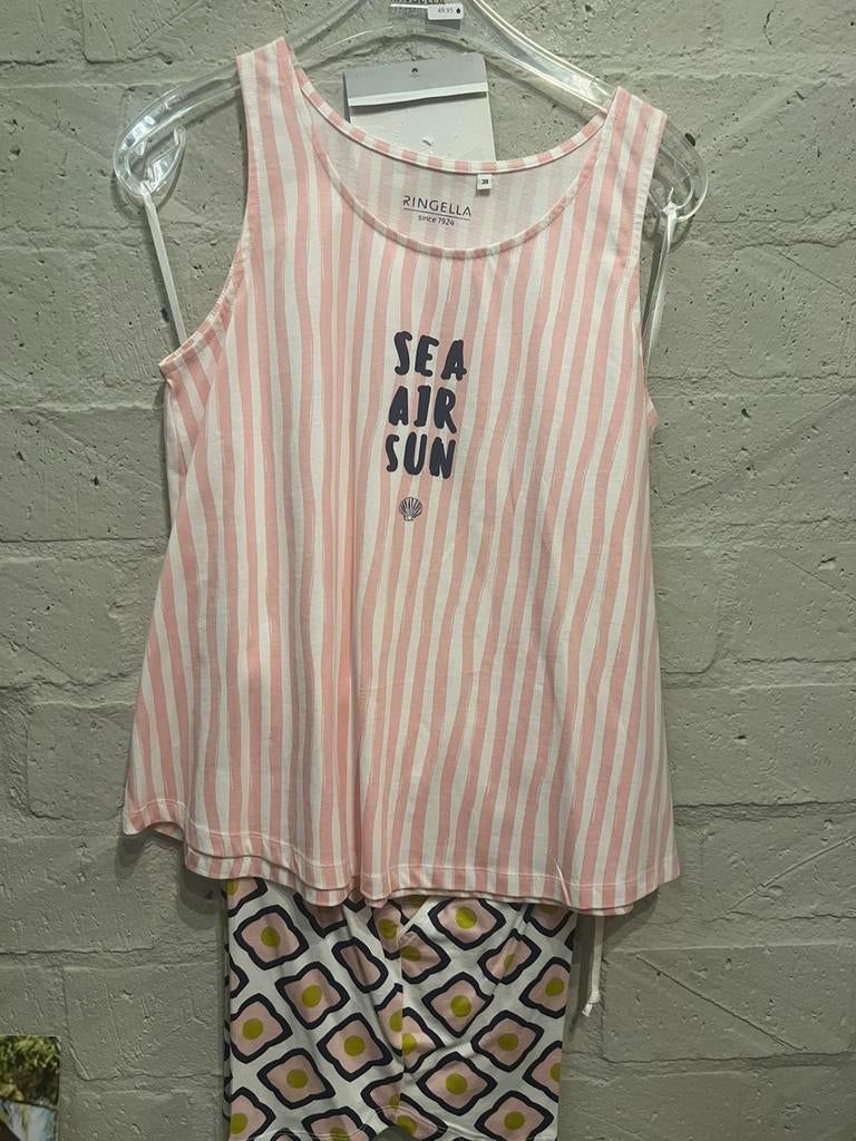 Ringella short pyjama maat 38 NIEUW!! Set Nu €15,-, Kleding | Dames, Ophalen of Verzenden, Nieuw