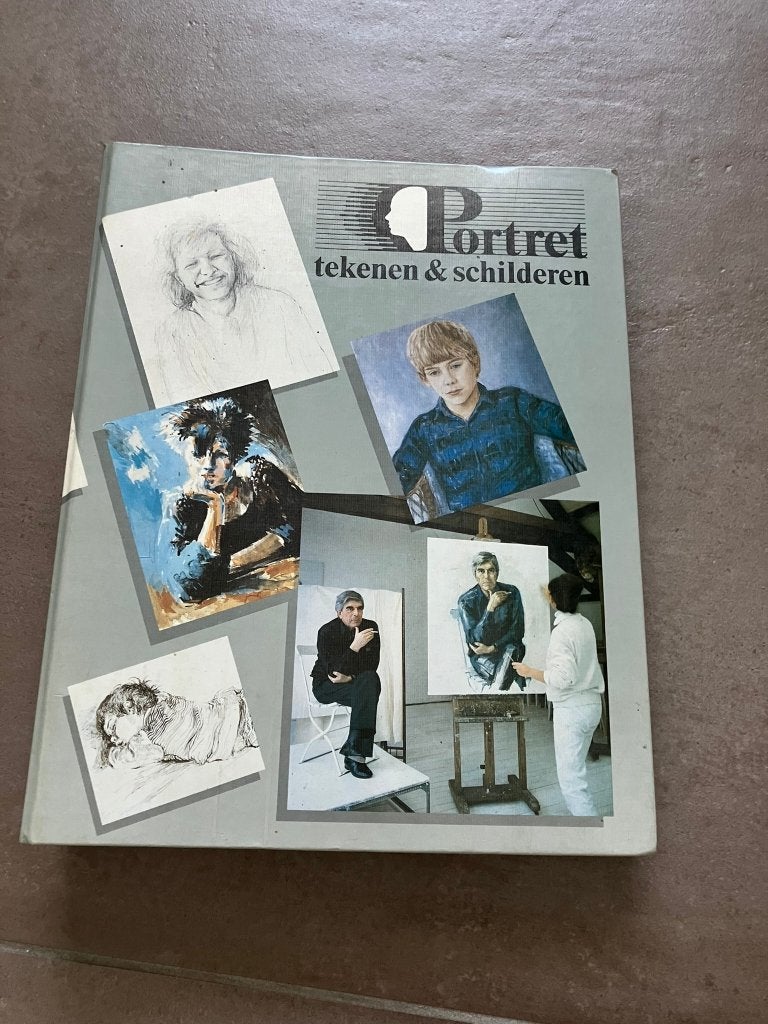 Leerboek Portret Tekenen en Schilderen - Teleac, Ophalen of Verzenden, Gebruikt, Overige typen