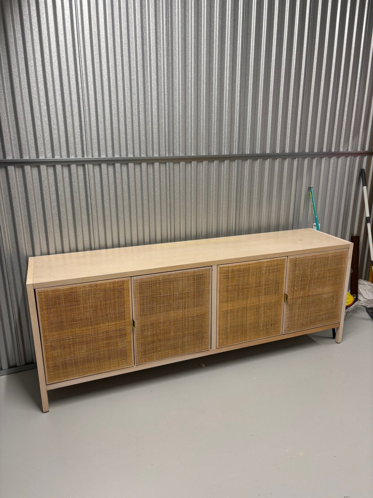 TV meubel, Ophalen, Gebruikt, 150 tot 200 cm, Minder dan 100 cm