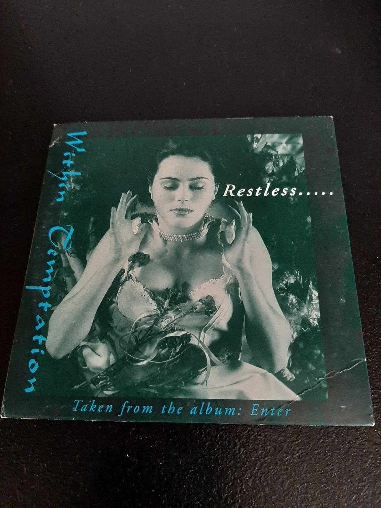 Within Temptation: Restless (cd maxi-single)!, Gebruikt, Maxi-single, Ophalen of Verzenden, 1 single