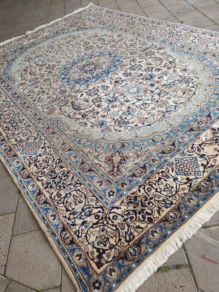 Perzisch tapijt Nain 365x250 cm, Gebruikt, Nain, 200 cm of meer, Ophalen of Verzenden