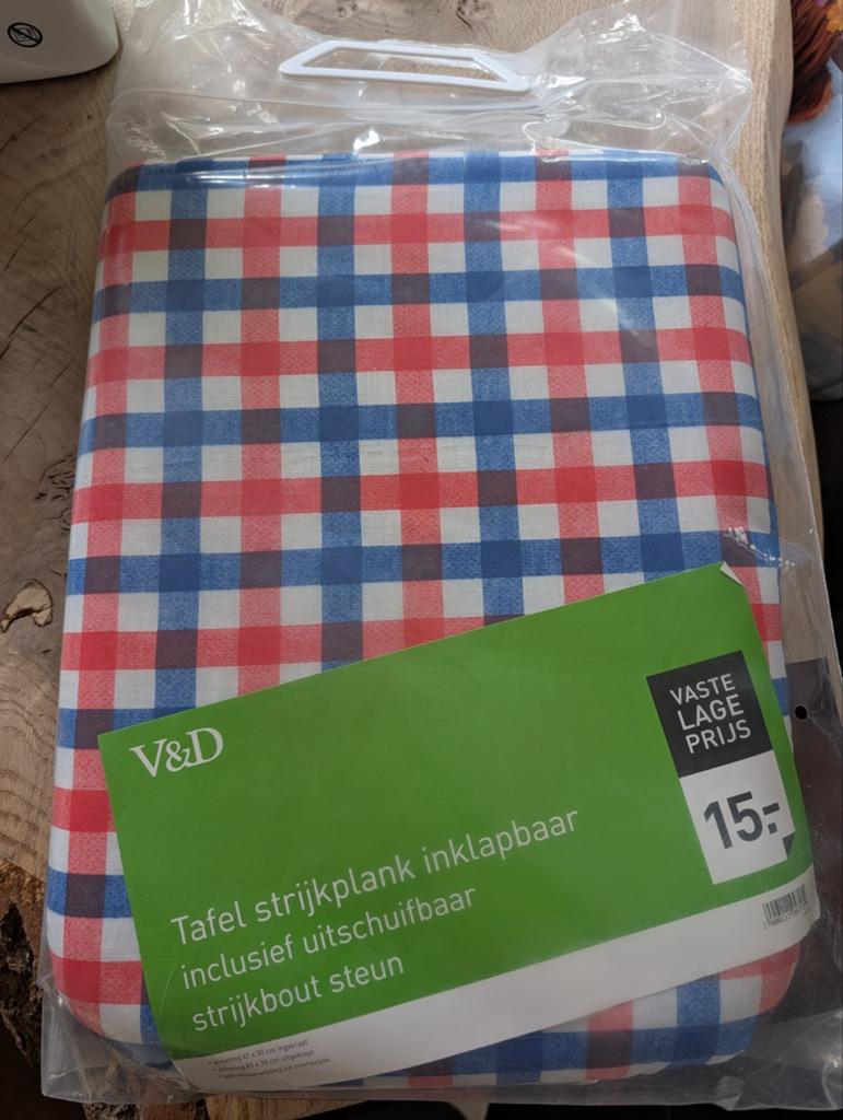 Inklapbare strijkplank tafelmodel, Witgoed en Apparatuur, Ophalen of Verzenden, Nieuw
