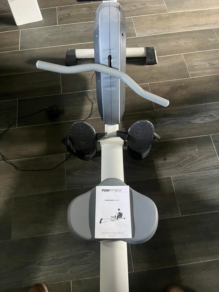 Flow Fitness roeitrainer, Ophalen, Armen, Zo goed als nieuw, Metaal